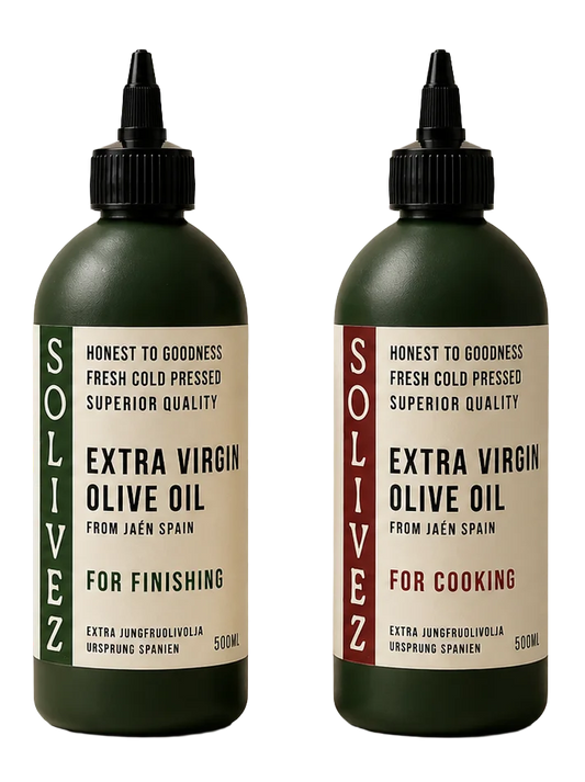 Solivez Everyday Duo - finishing and cooking oils, 500ml each