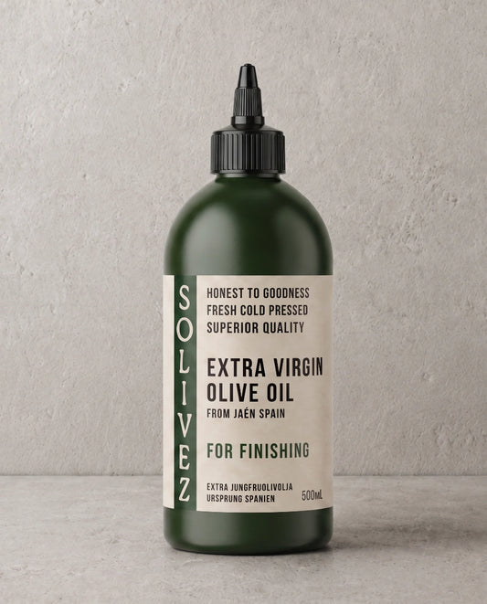 For Finishing - Solivez extra virgin olive oil from Jaen